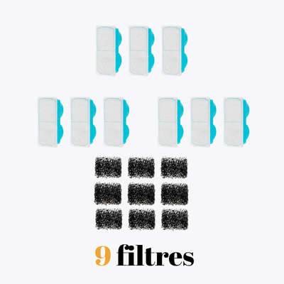 Filtres pour la Perle d'Eau Premium