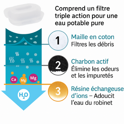 Filtres de rechange "Perle d'Eau Classic"
